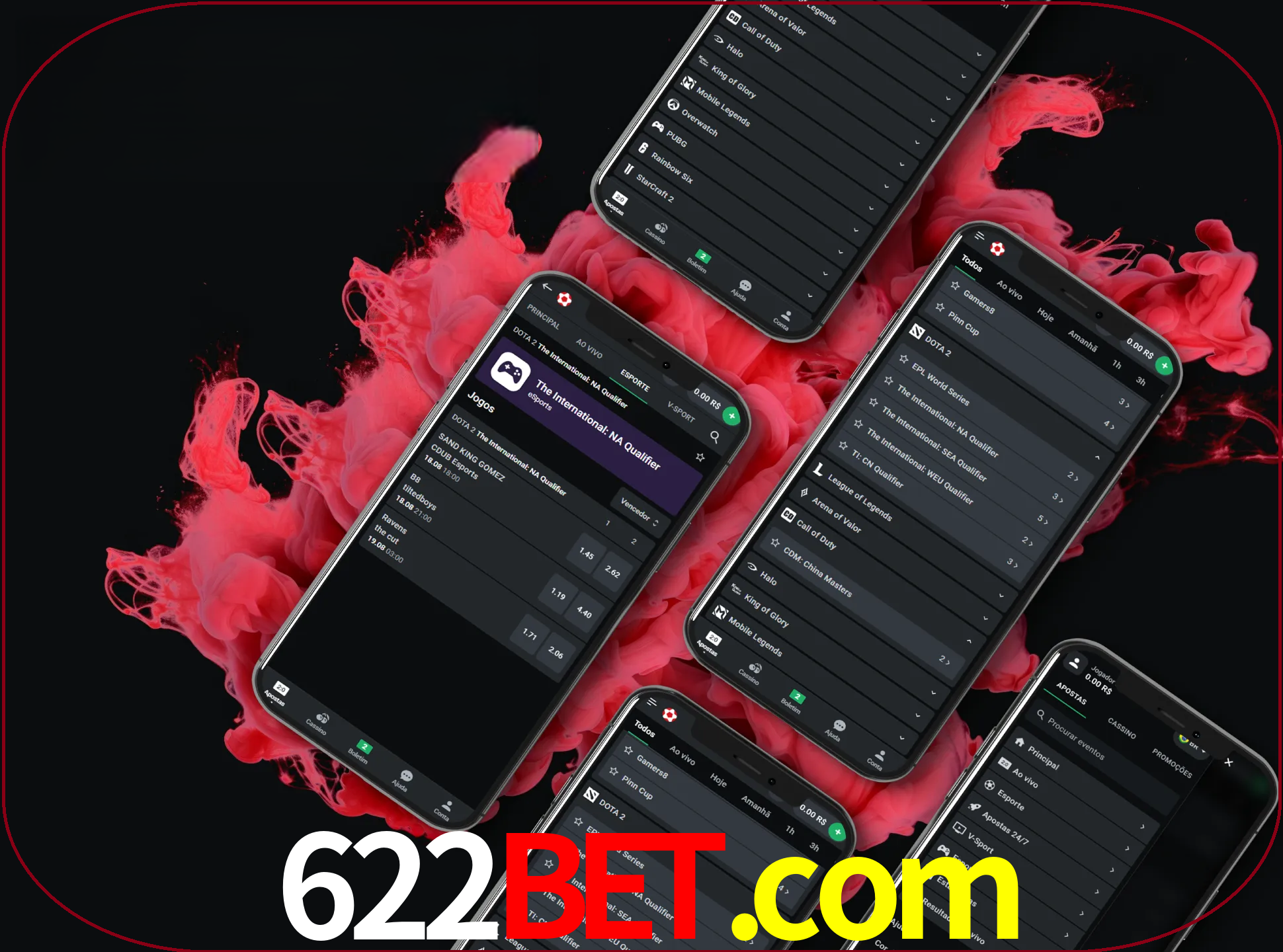 Se o seu smartphone não for compatível com a aplicação, esta opção do 622bet ajudá-lo-á a desfrutar do jogo.